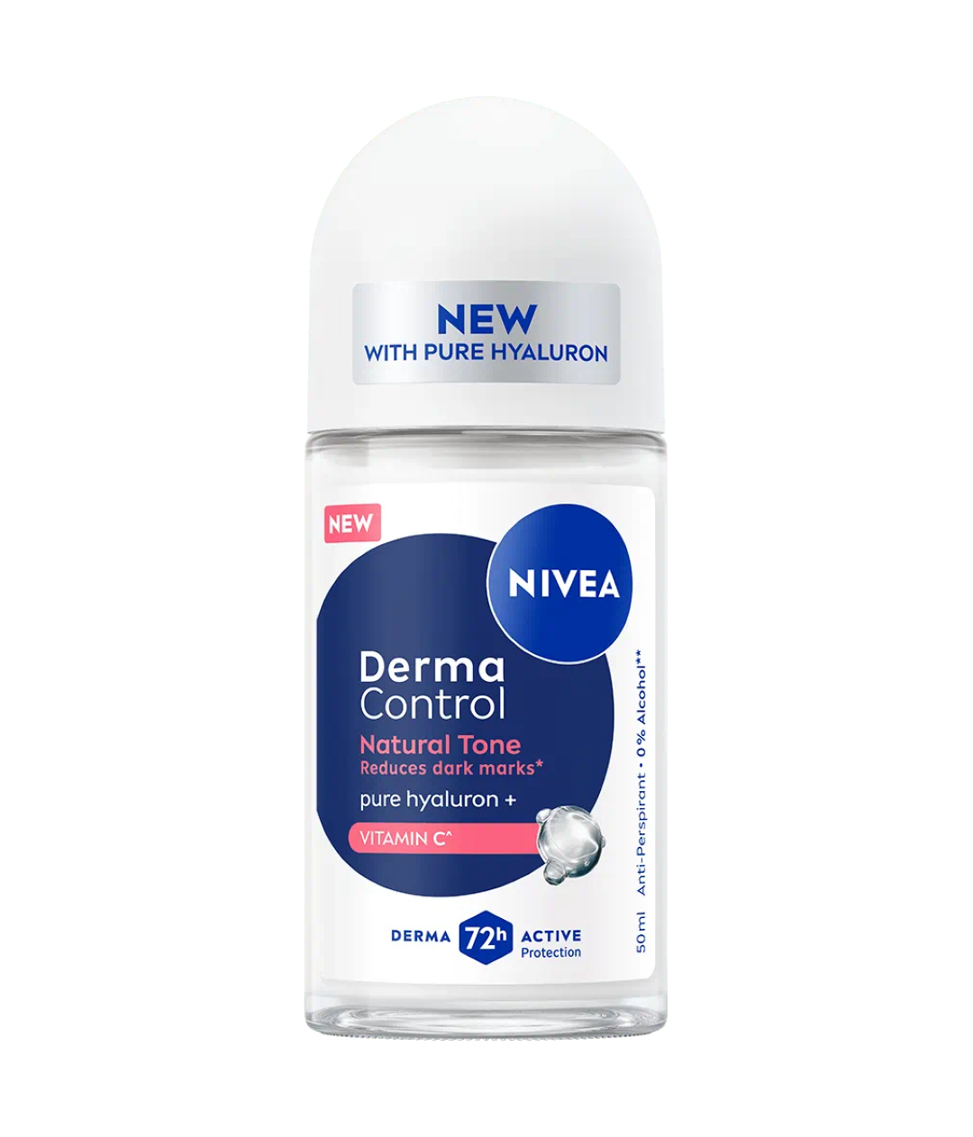 NIVEA DEO ROLL ON DERMA CONTROL NATURAL TONE F 50ML